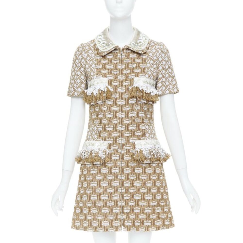 Louis Vuitton 2013 Brown Sequin Dress